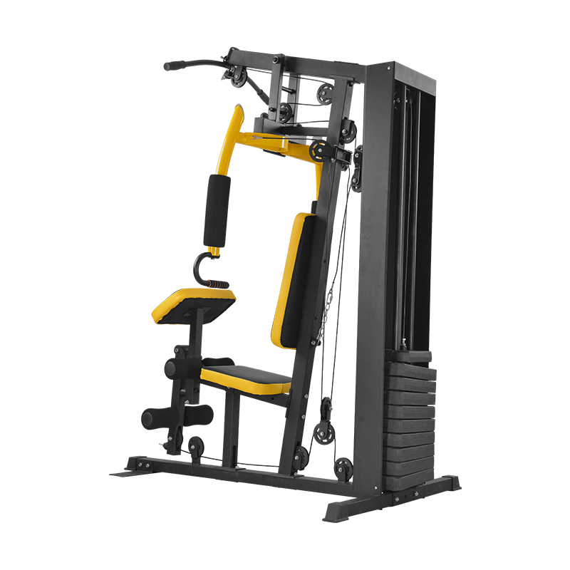 Home Gym With Leg Press - # Stazione Multifunzione per Palestra Domestica,