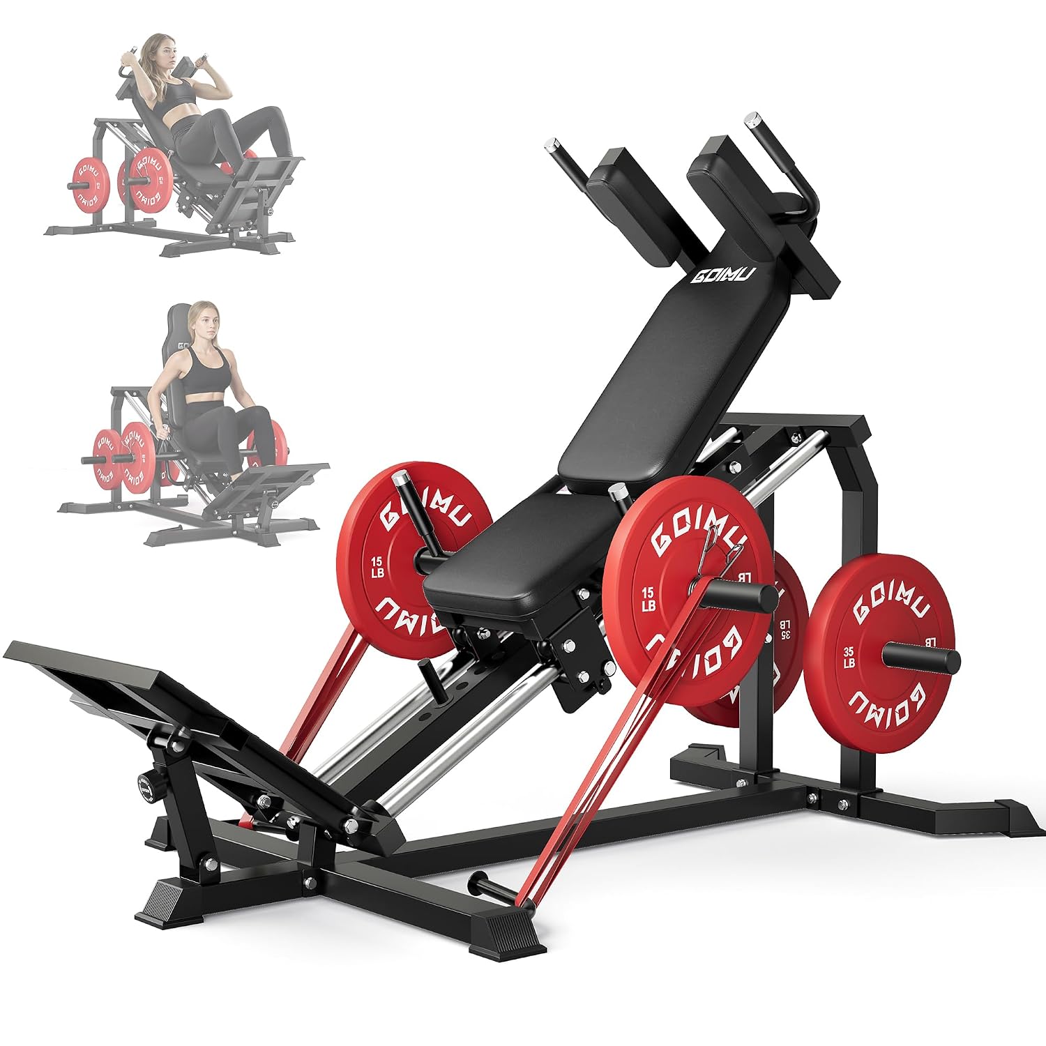 Home Gym With Leg Press - Macchina Leg Press Hack Squat L5,