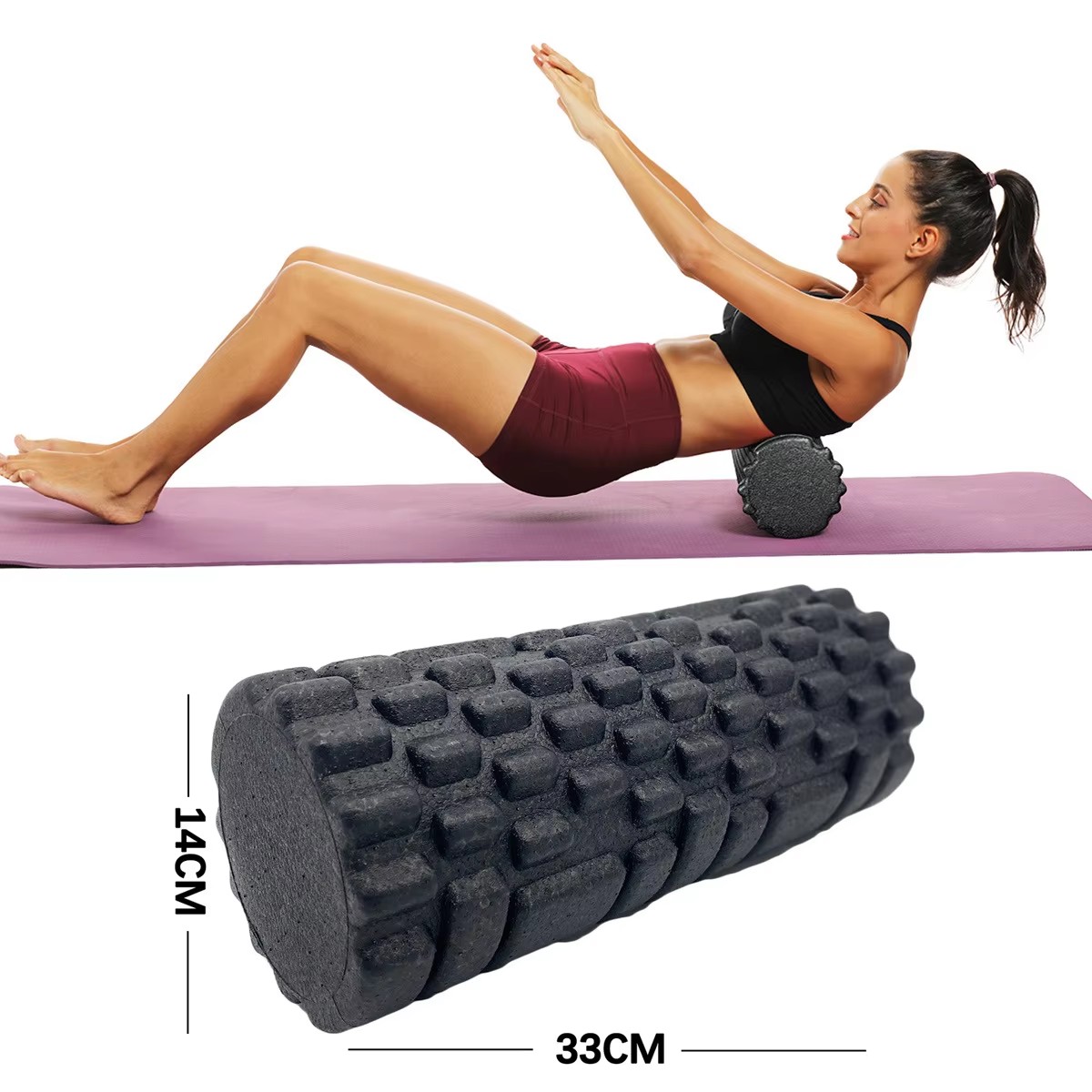 Home Gym Yoga - 30/33 centimetri Fitness Rullo di Schiuma