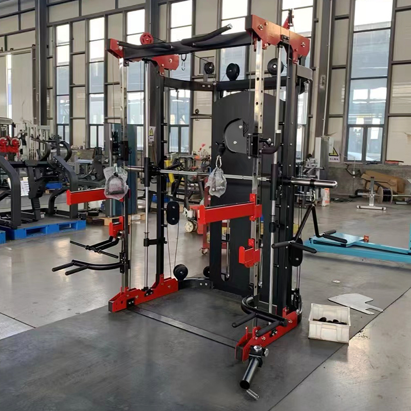Home Gym With Leg Press - Macchina Smith Multifunzione Commerciale, Attrezzatura da