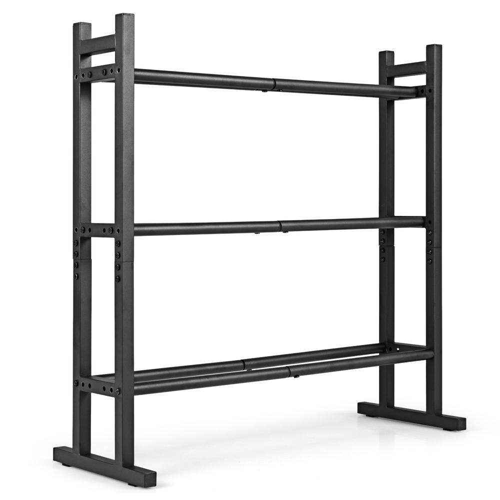 Fitness Home Gym Equipment - Porta manubri a 3 livelli per