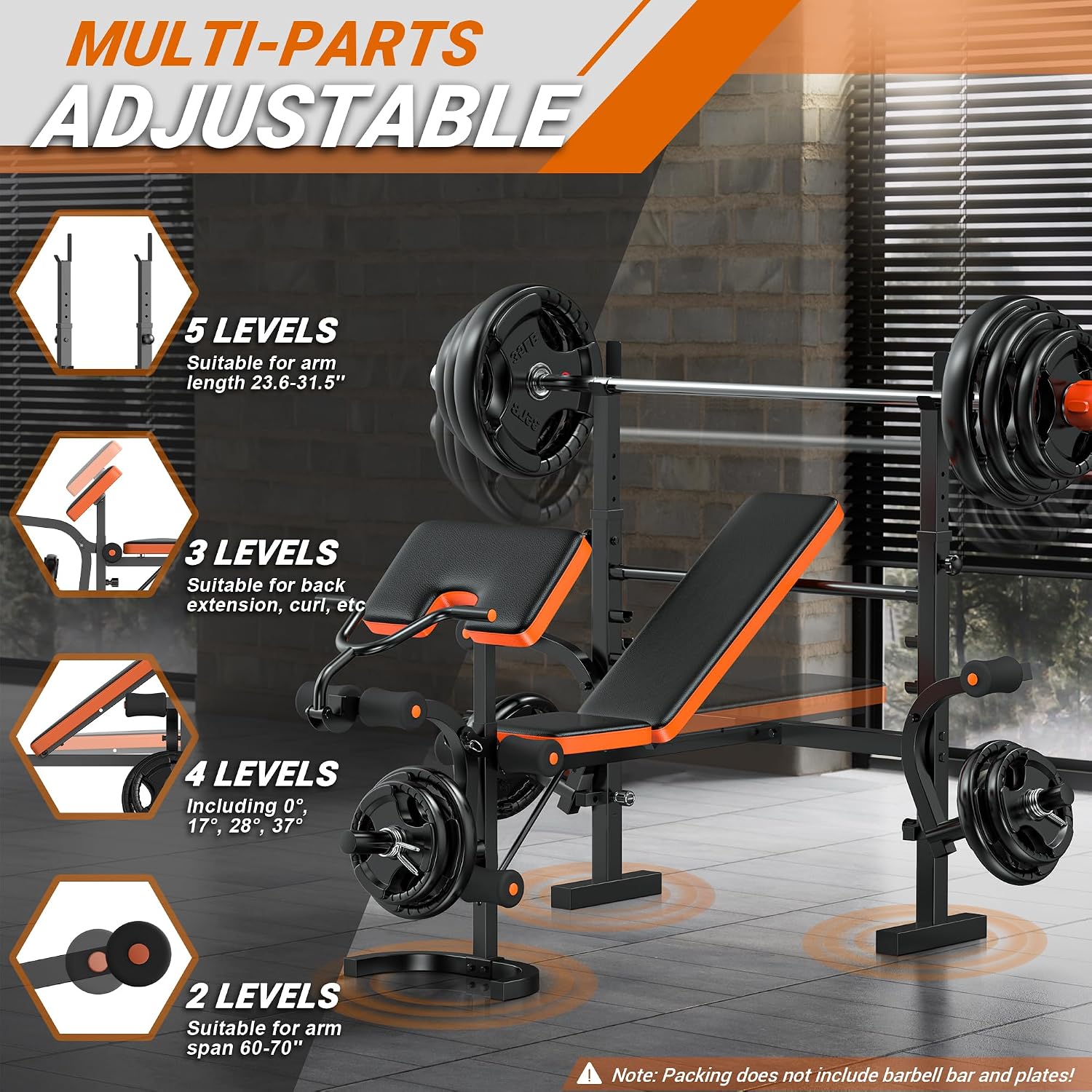 Panca da Allenamento 770LBS co - Home Gym With Leg Press recensione e prezzo