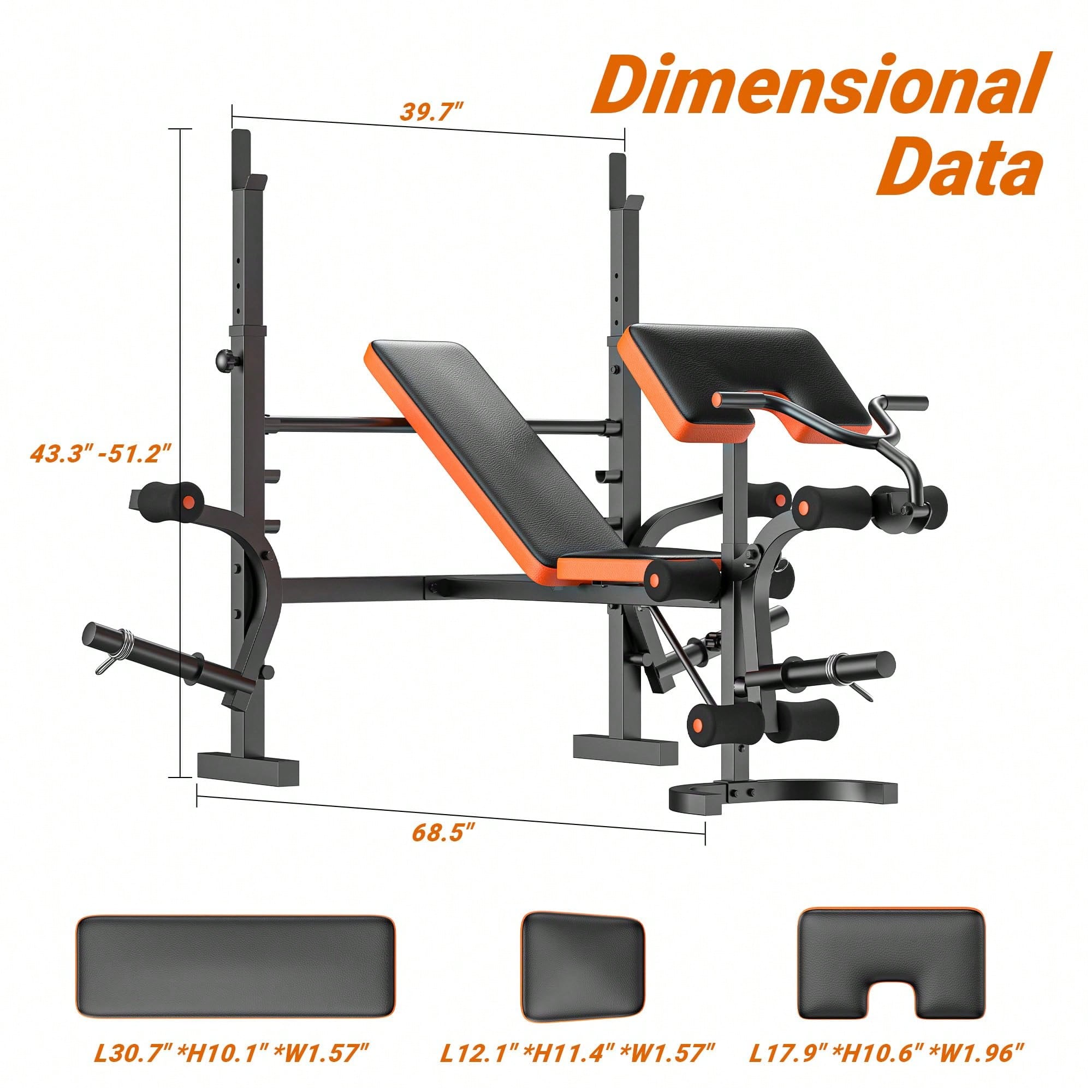 Panca per Pesi GIKPAL, Set Pan - Home Gym With Leg Press recensione e prezzo
