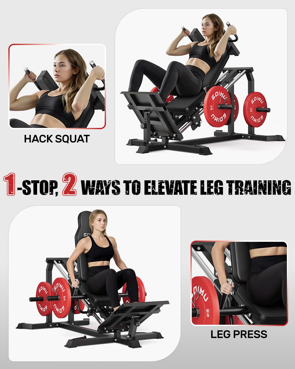 Macchina Leg Press Hack Squat  - Home Gym With Leg Press recensione e prezzo