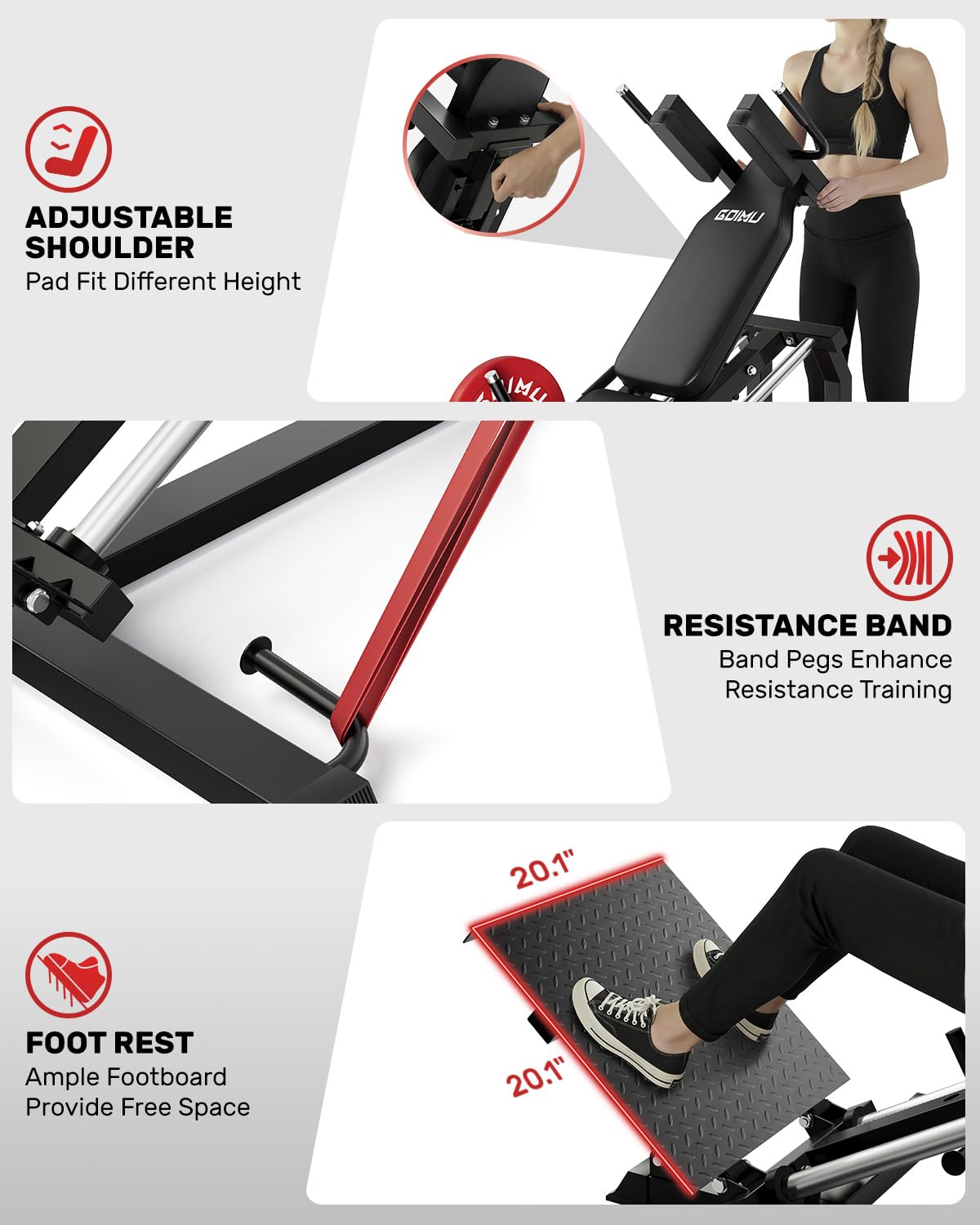 Macchina Leg Press Hack Squat  - Home Gym With Leg Press recensione e prezzo