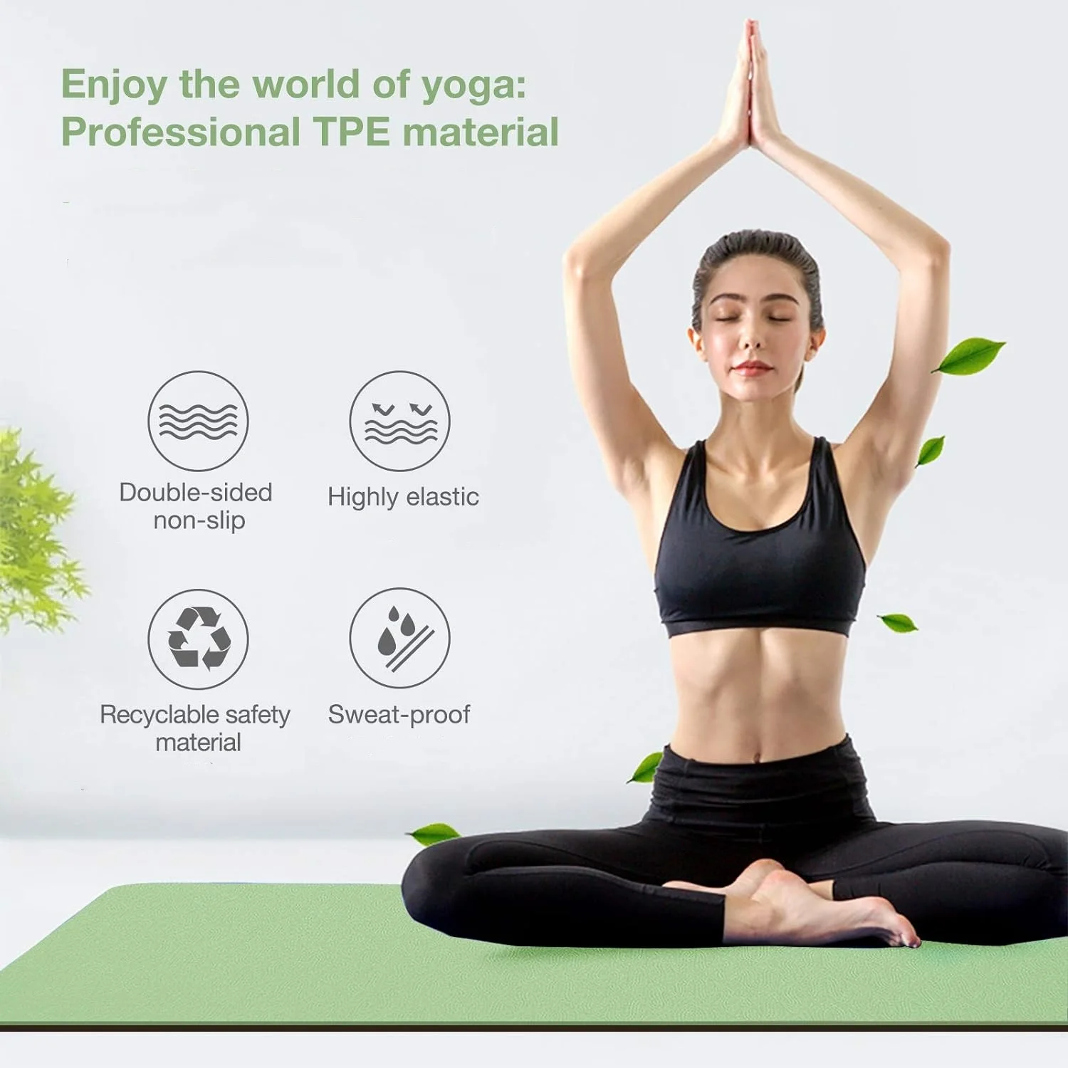 Il tappetino yoga in TPE è eco - Gymnastics Mat Thick recensione e prezzo
