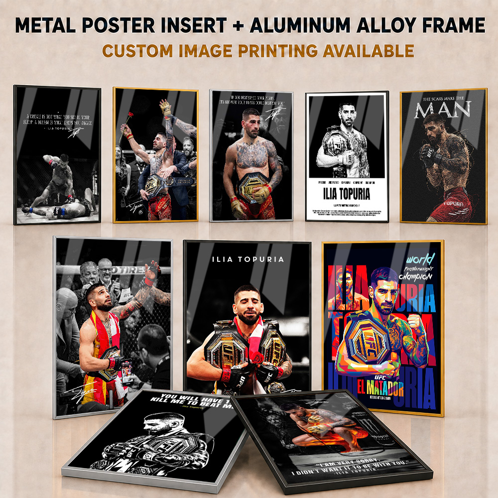 Poster in Metallo Incorniciato - Home Gym Room recensione e prezzo