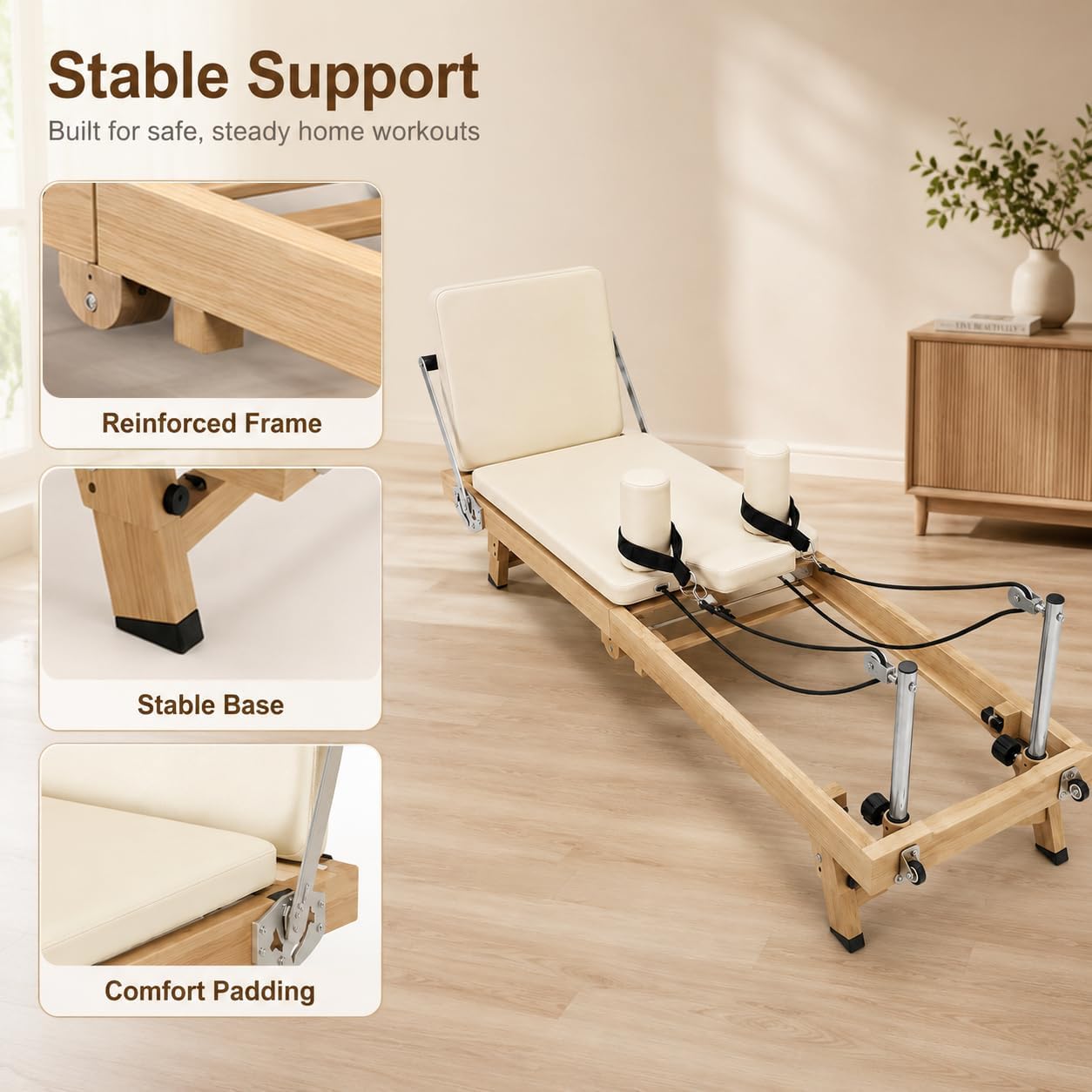 Macchina Pilates Reformer Pieg - Home Gym Nala recensione e prezzo