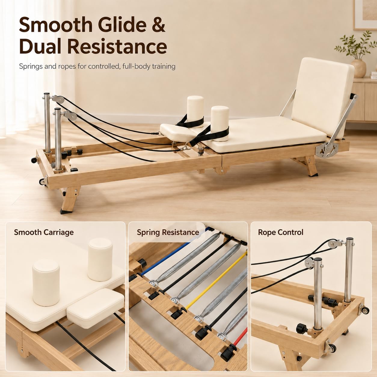 Macchina Pilates Reformer Pieg - Home Gym Nala recensione e prezzo