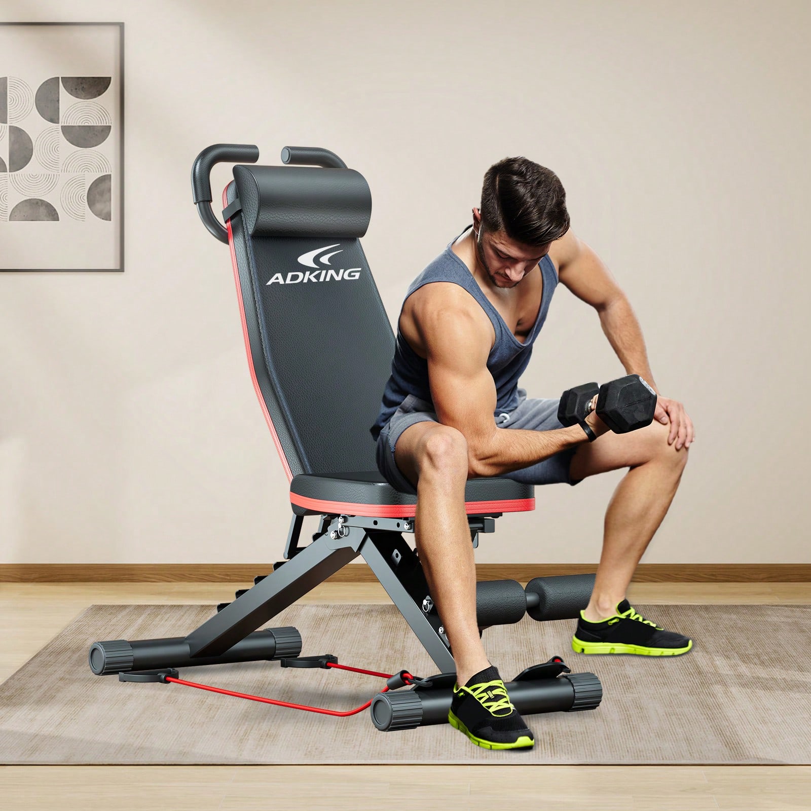 Macchina per il sollevamento d - Home Gym With Leg Press recensione e prezzo