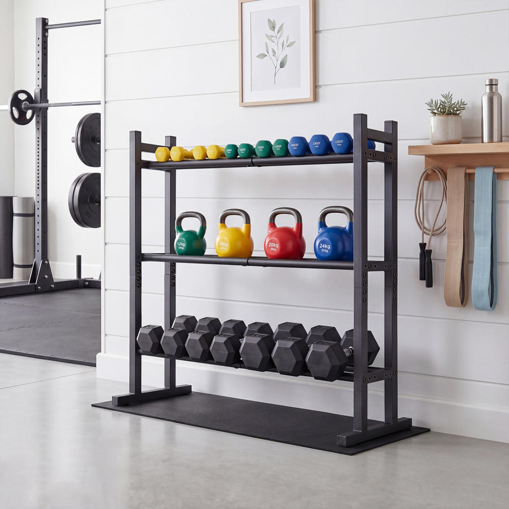 Porta manubri a 3 livelli per  - Fitness Home Gym Equipment recensione e prezzo