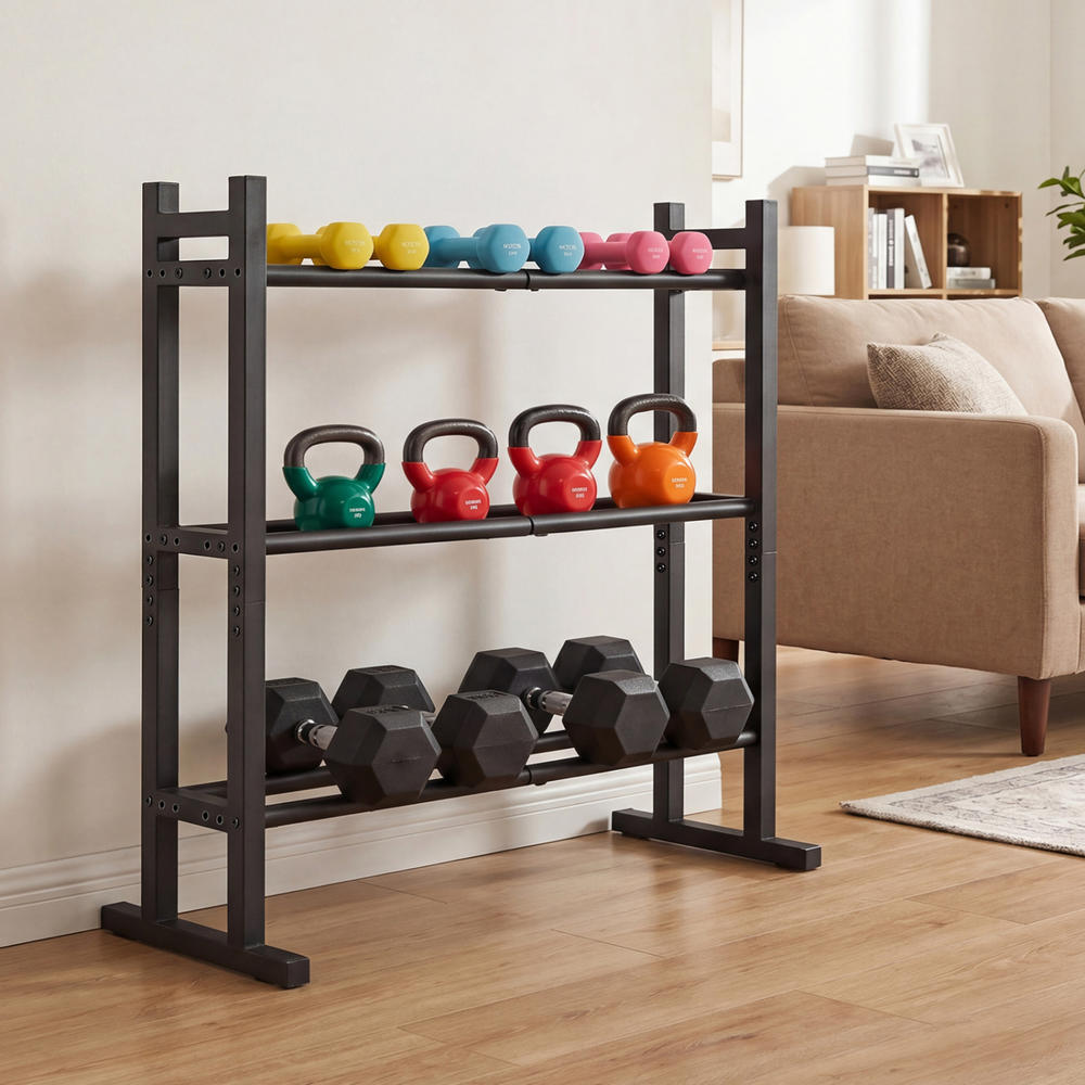 Porta manubri a 3 livelli per  - Fitness Home Gym Equipment recensione e prezzo