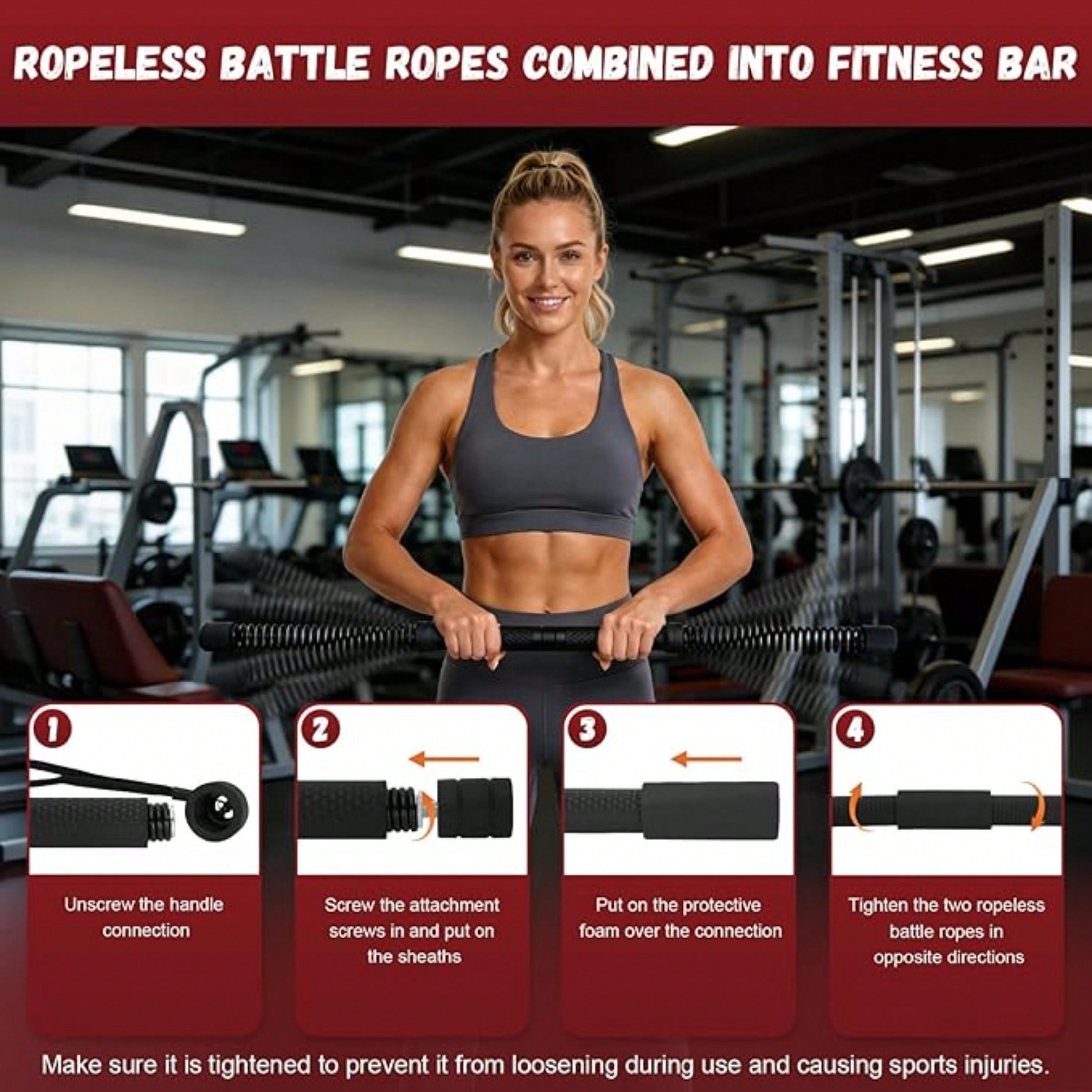 Barra Power Twister 2-in-1 sen - Fitness Home Gym Equipment recensione e prezzo