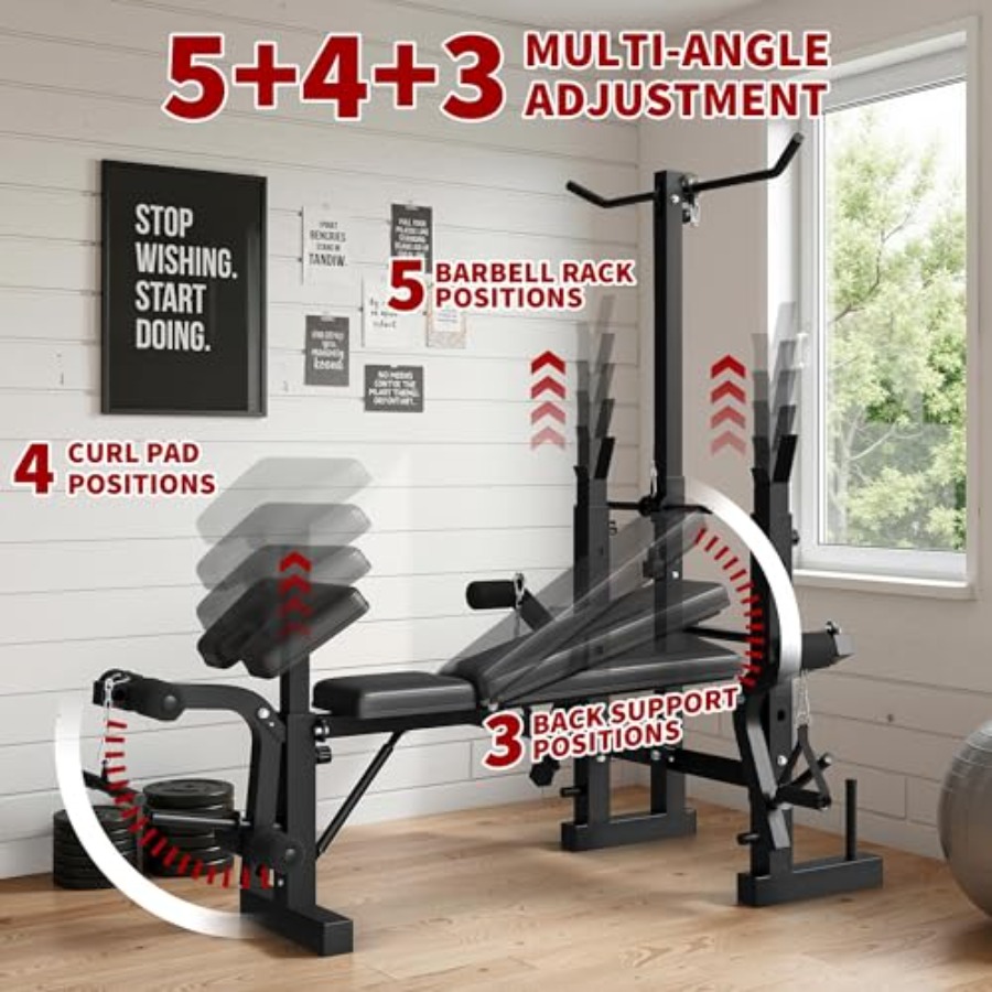 Set Panca Pesi per Home Gym: S - Home Gym With Leg Press recensione e prezzo