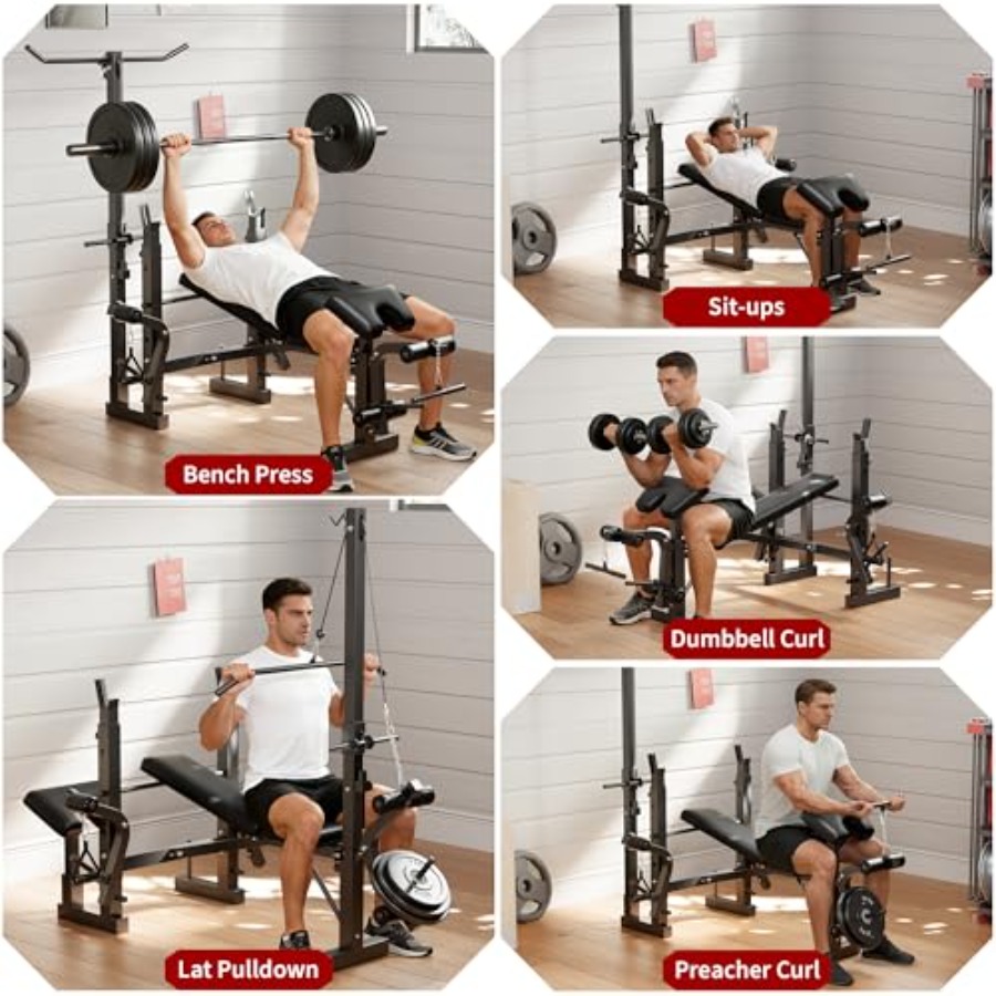 Set Panca Pesi per Home Gym: S - Home Gym With Leg Press recensione e prezzo