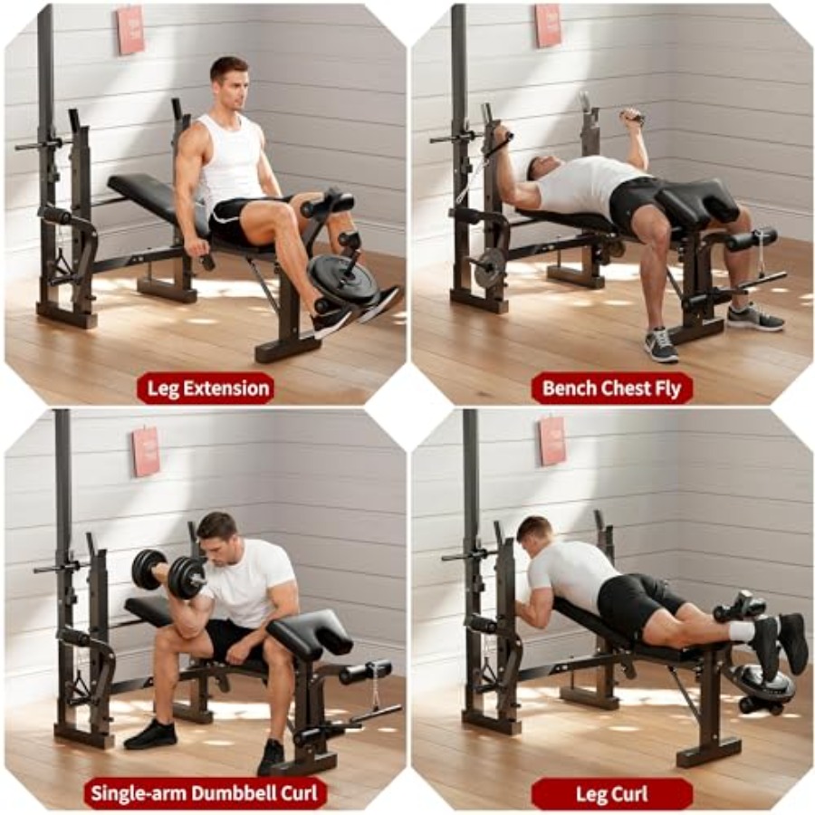 Set Panca Pesi per Home Gym: S - Home Gym With Leg Press recensione e prezzo