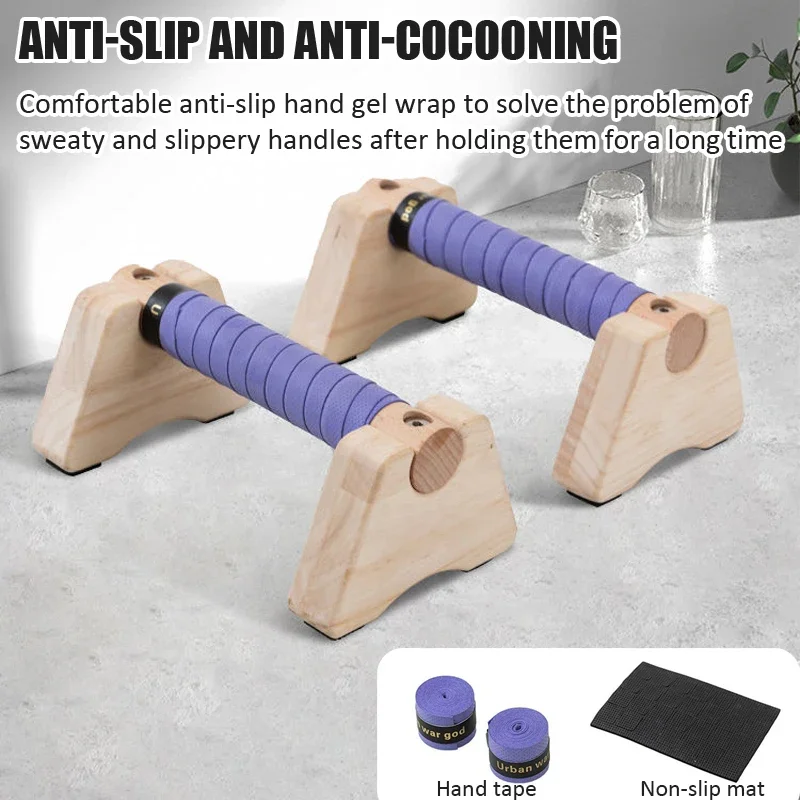 Supporto per flessioni in legn - Push Up Stand Bar recensione e prezzo