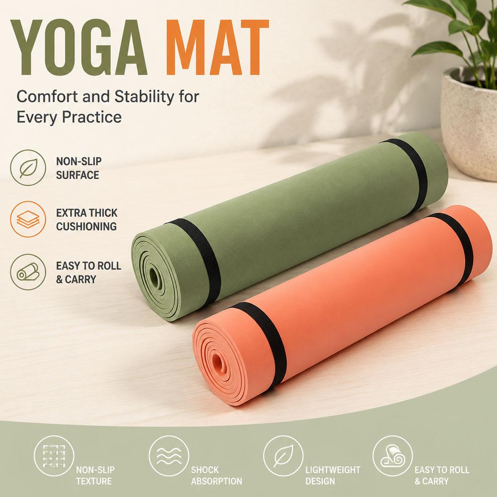 Tappetino Yoga Pilates Antisci - Gymnastics Mat Thick recensione e prezzo