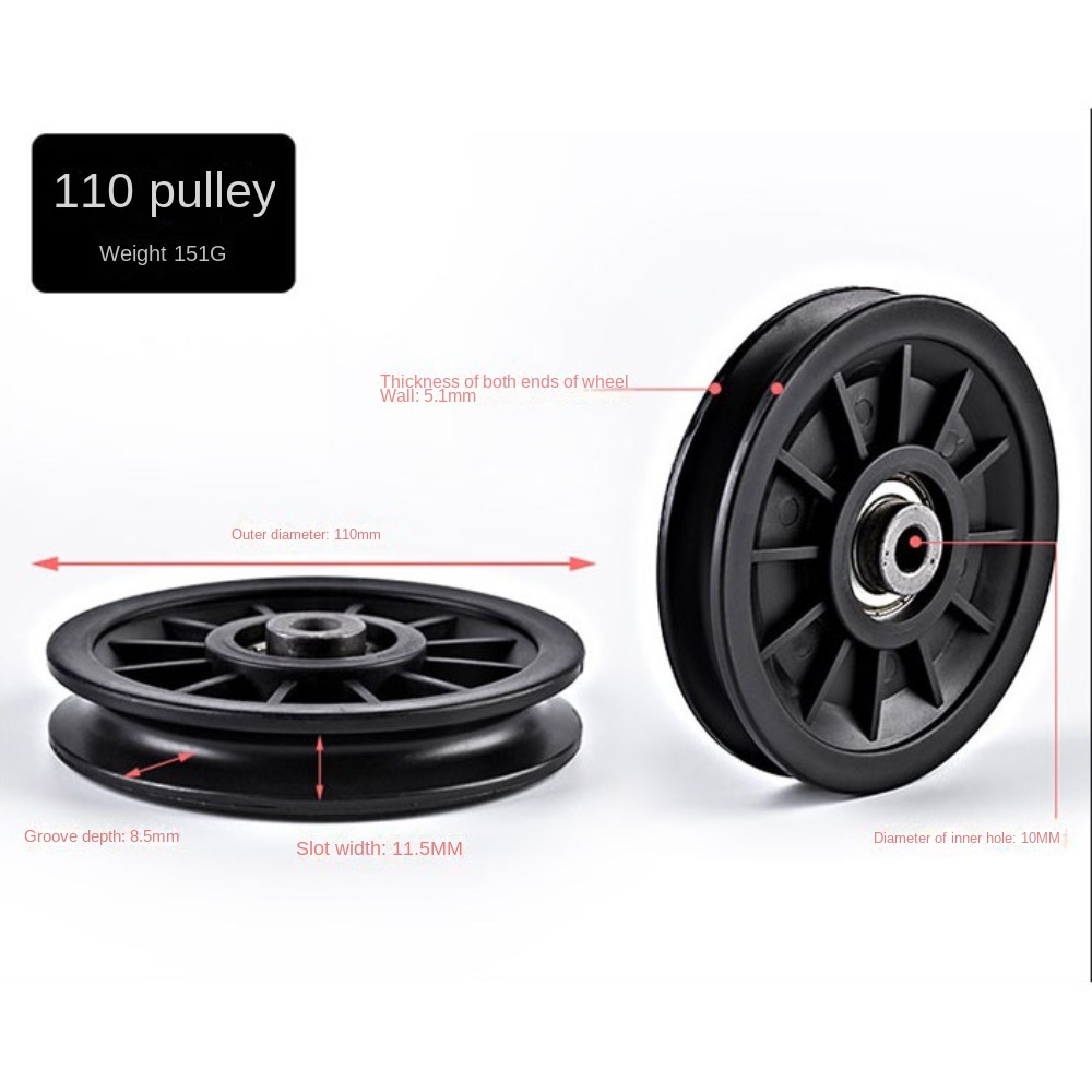 Puleggia con cuscinetto in nyl - Cable Pulley System recensione e prezzo