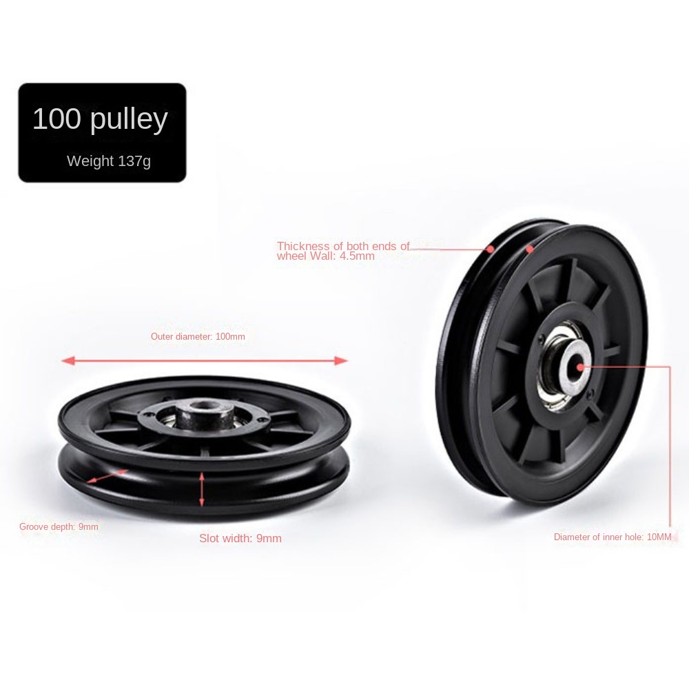 Puleggia con cuscinetto in nyl - Cable Pulley System recensione e prezzo